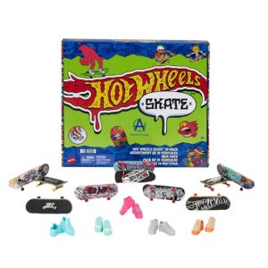 10 Patinetas Hot Wheels Skates Pack 5 Pares de Zapatos Dedos