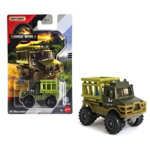 97 Mercedes Benz Unimog U1300 Matchbox Jurassic World Dino