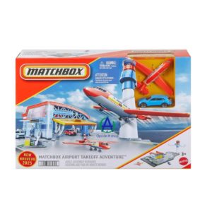 Aeropuerto Matchbox Pista Juego Avión Carrito Vehículos