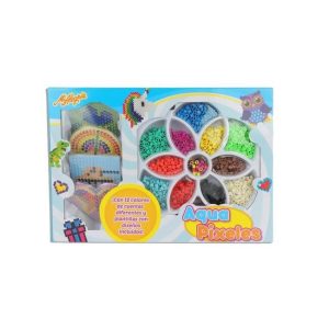 Aqua Pixeles de mi Alegría 12 colores de cuentas