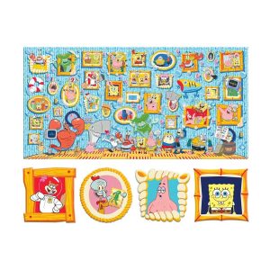 Rompecabezas Bob Esponja Retratos Premium 1000pzs Cuadros