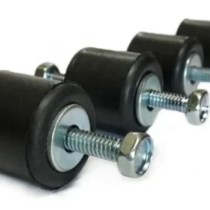 Pata De Goma Antivibratoria Para Mensula X Juego ( 4 Unid )