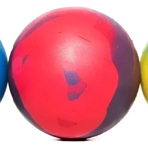 Pelota De Goma Dep Caucho Maciza Para Perros 7.5 Cm X 3 Unid