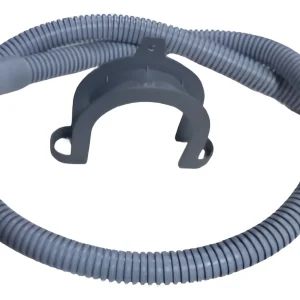 Manguera Flexible Descarga Para Lavarropa 1.8 Mts + Curvador