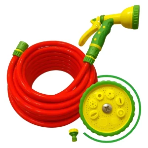 Manguera Riego Naranja 1/2 Reforzada 50 Mts + Multivia Acces