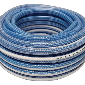 Manguera Riego 1/2 X 25mts Anticolapsable Trenzada Premium