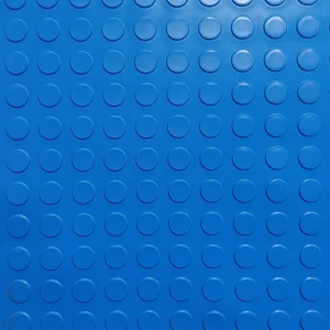 Piso Goma/pvc Moneda Verde Azul Rojo 3mm X 1mt Ancho X 3mt