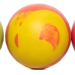 Pelota De Goma Caucho Maciza Para Perros 6 Cm X 3 Unidades