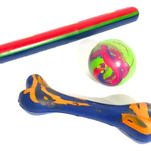 Pelota De Goma Caucho Combo Para Perros Grande 020829
