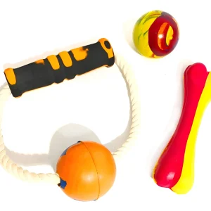 Pelota De Goma Caucho Combo Para Perros Medianos 190732