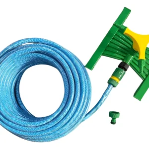 Manguera De Riego 1/2 Reforzada X 50mts + Regador Giratorio