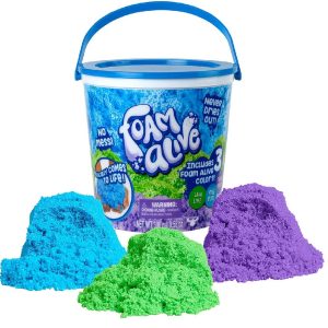 Foam Alive 3 colores juguete sensorial 300 gr