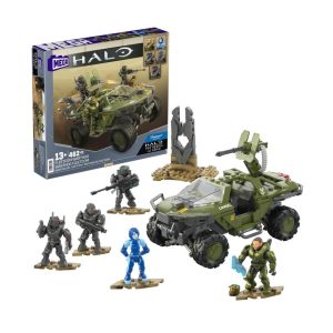 Warthog Fleetcom Vehículo Halo Figuras Mega Construcción