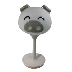 Lampara Cochinito Recargable Led Graduable Touch Lampara De Mesa