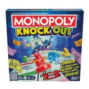 Monopoly Knock Out Juego De Mesa Tokens Destreza Familia
