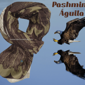 Nueva pashmina de Águila bufanda amplia