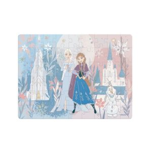 Rompecabezas Infantil Frozen Cilindro Elsa Anna Olaf Disney