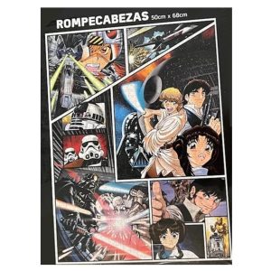 Rompecabezas Star Wars Anime 1000 ps Guerra De Las Galaxias