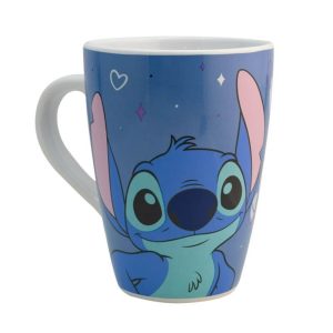Tarro Belly Stitch Taza Grande Ohana Café Regalo Disney