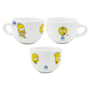 Tarro Jumbo The Simpsons Taza Homero Barth Lisa Maggie