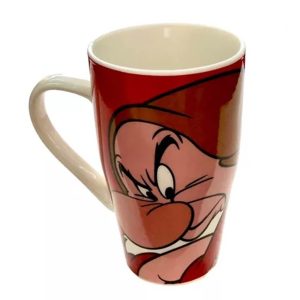 Tarro Gruñon This Is My Happy Face Taza Blanca Nieves Disney