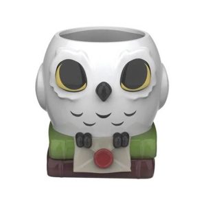 Taza Hedwig 3D Lechuza Búho Harry Potter Hogwarts Café Regalo