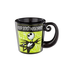 Jack Skellington Taza Brilla Oscuridad Your Worst Nightmare