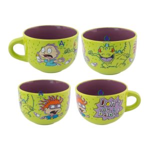 Tarro Rugrats Tommy Carlitos Reptar Bebé Taza Dont Be a Baby