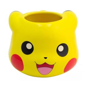 Taza Pikachu Cara Tarro Pokémon Electrico Ratón Café Regalo