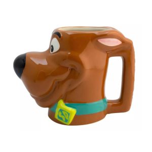 Taza Scooby Doo Tarro 3D Cabeza Perro Disney Café Regalo