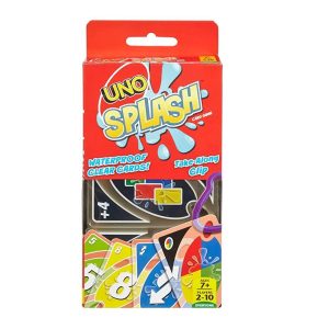 Uno Splash juego de cartas Mattel
