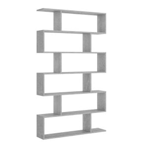 Estanteria alta gris