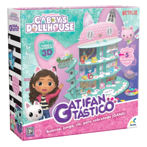 Gatifantástico Gabbys Dollhouse Netflix Juego De Mesa Novelty