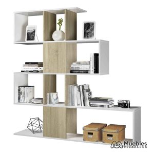 Librería estantería nórdica