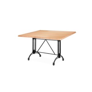 Mesa Eiffel New, Rectangular, Aluminio, Negra, Tapa 110 X 70 Cms. Color A Elegir