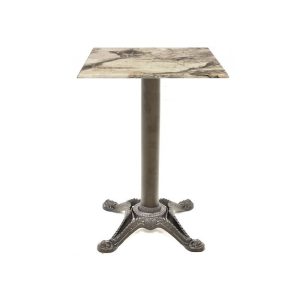 Mesa Rodano, Negra, Base De 75 Cms Y Tapa De 70X70 Cms. Color A Elegir