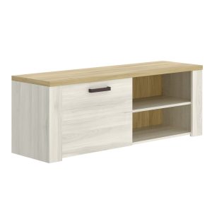 Mueble tv 130 cm de 1 puerta milan