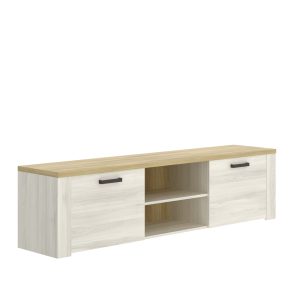 Mueble tv 180 cm de 2 puertas milan