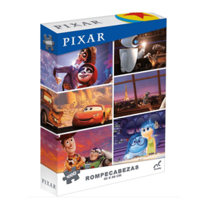 Rompecabezas Pixar 1000 pzs Novelty Coco Intensamente Cars