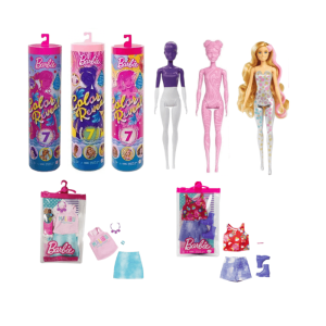 Barbie Color Reveal Muñeca Sorpresa Más Set De Outfit Mattel